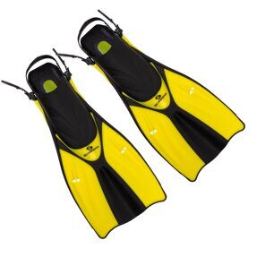 Ласты для плавания Scorpena Hawaii, жёлтые, р. S-M (38-41)