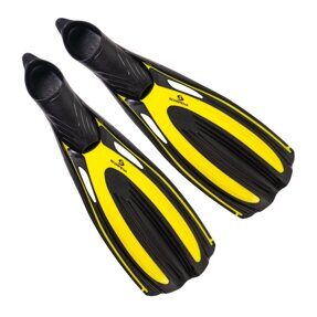 Ласты для плавания Scorpena SwimLine, жёлтые, 40-41